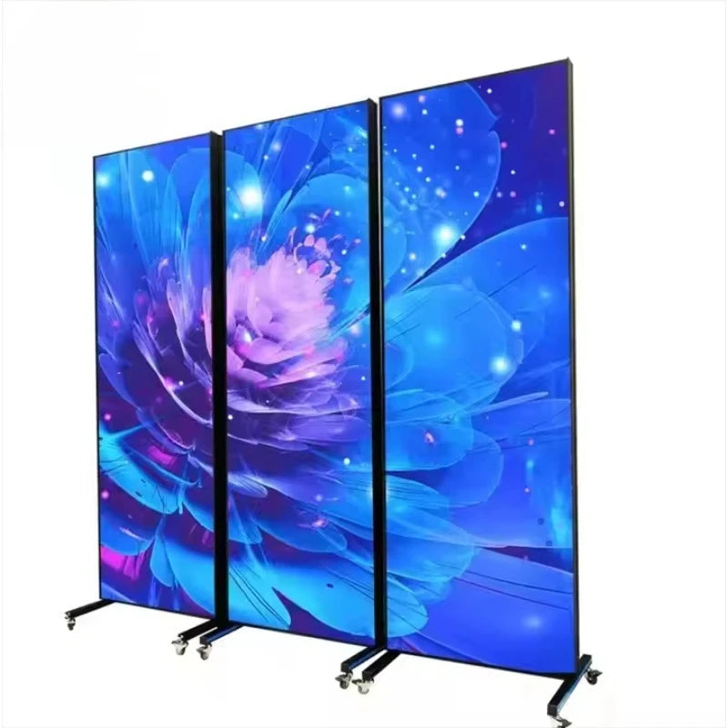 LEDIUP High Brightness P2 P2.5 P3 LED Electronic Poster Led Screen Smart Advertising Equipment Standing LED Display