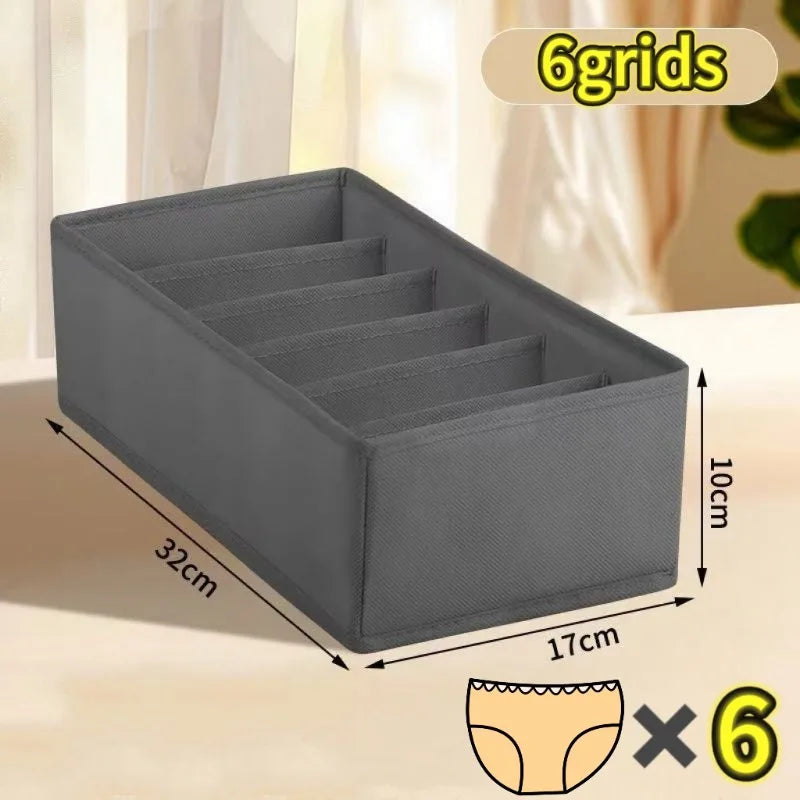 Cabinet Underwear Organizer Drawer Clothes Organizer Boxes Closet Organizer for Underwear Bra Sock Underpants Storage Organizers