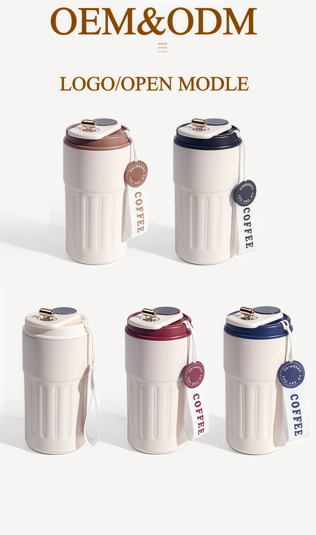 Smart Thermos Cup Bottle Water Digital LED Temperature Coffee Cup Stainless Steel Vacuum Cup Office Cup Business Drinking Mug