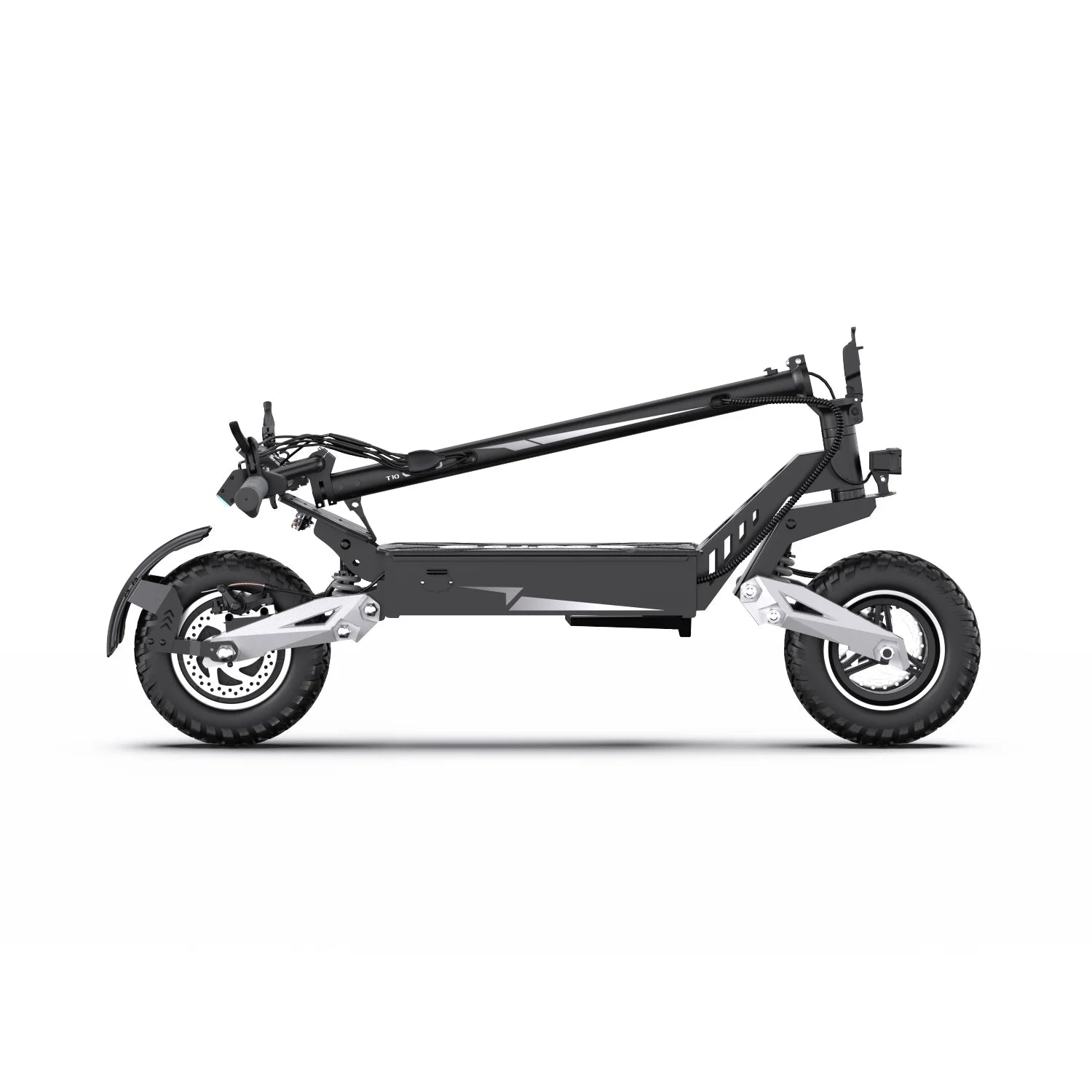 OOTD T10 Electric Scooter 500W Motor 48V13AH Battery City Off-Road Electric Scooter Adult 11 Inch Foldable Electric Scooter