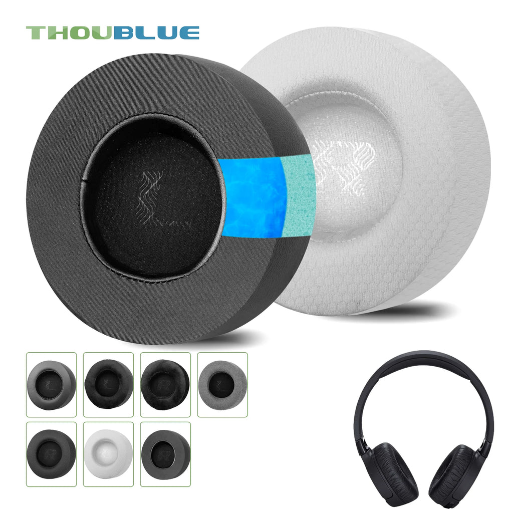 THOUBLUE Replacement Ear Pad for JBL T450 T450BT T500BT T520BT T510Bt T600BTNC T600bt Headphones Earpads Earmuffs Cushion