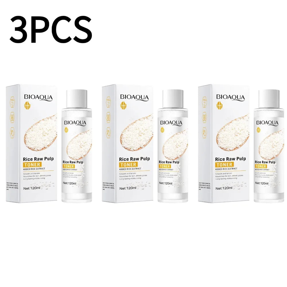 Rice Face Toner Moisturizing Water Brightening Lifting 150ml Deep Facial Cleanser For Young Glowy Korean Skin Care