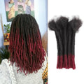 0.6cm Human Hair Dreadlock Extensions T1B/27/30/99j Loc Extensions Human Hair Permanent Loc Extensions Human Hair