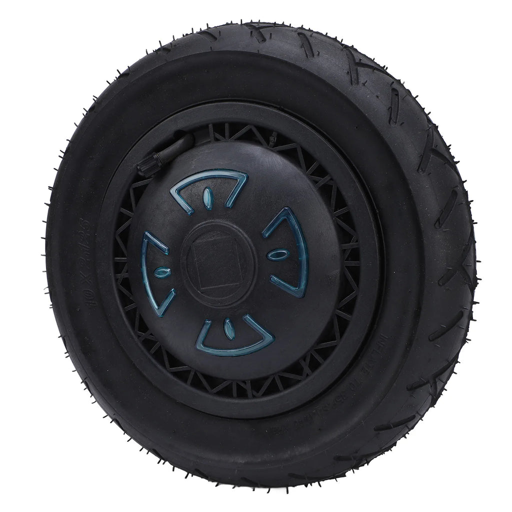 Electric Scooter Motor Wheel Noiseless Rubber Aluminum Alloy Scooter Hub Motor 10 Inch  Brushless Shock Absorbing for DIY