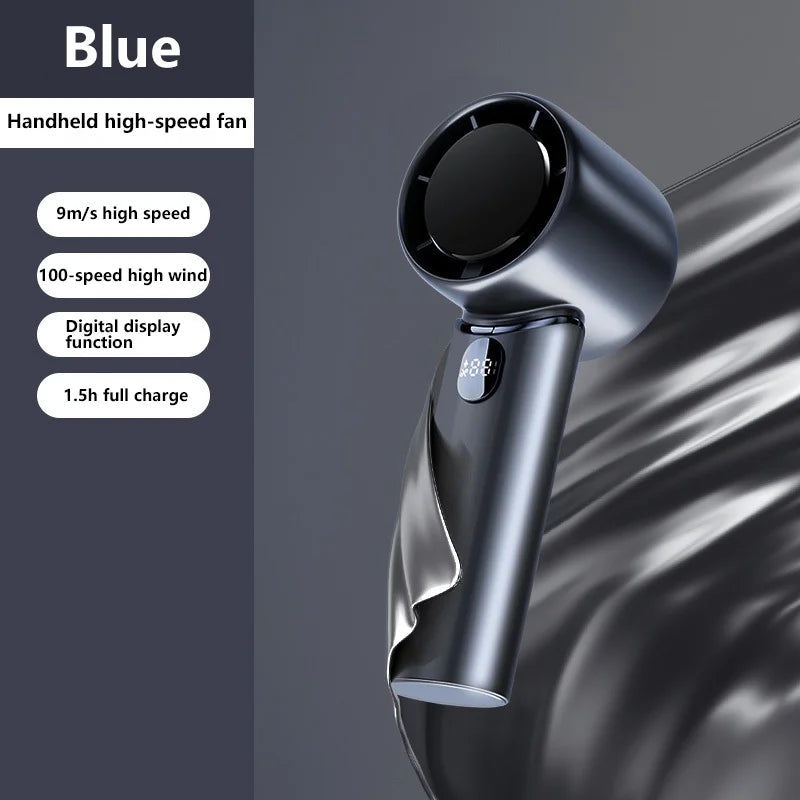 Electric Fan 8000mah Technology Display Wireless Portable Air Circulation Fan Desktop Air Cooling Diffuser Silent Fan Hot