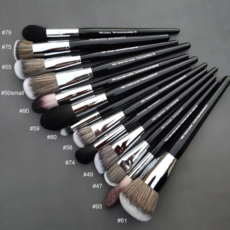 High quality Foundation Makeup brushes set Pro Make up brush Liquid Powder Eyeshadow Crease Concealer cosmetic tools exquisite