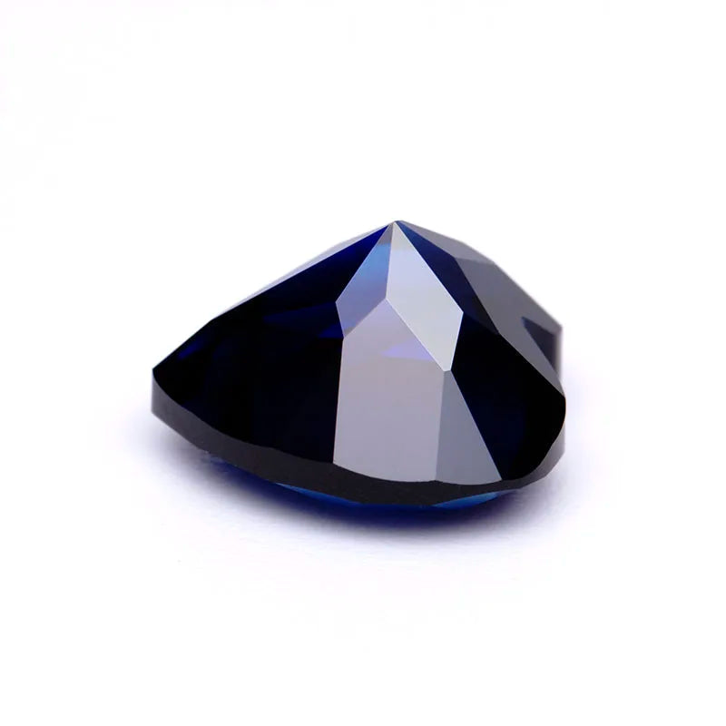 ABCLab Grown Sapphire Royal Blue Color Multiple Cuts Available Gems For Jewelry Setting&Custom Design Selectable Certificate