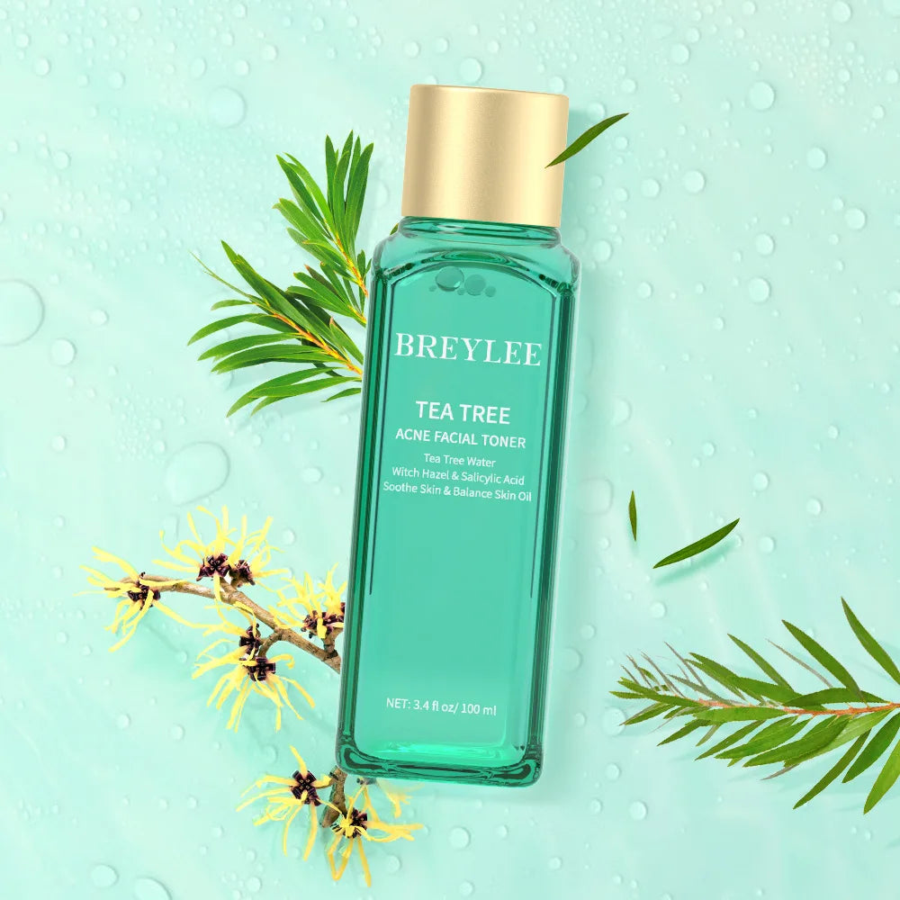 BREYLEE Tea Tree Oil Extract Facial Skincare Toner Oil Balance 100ml
