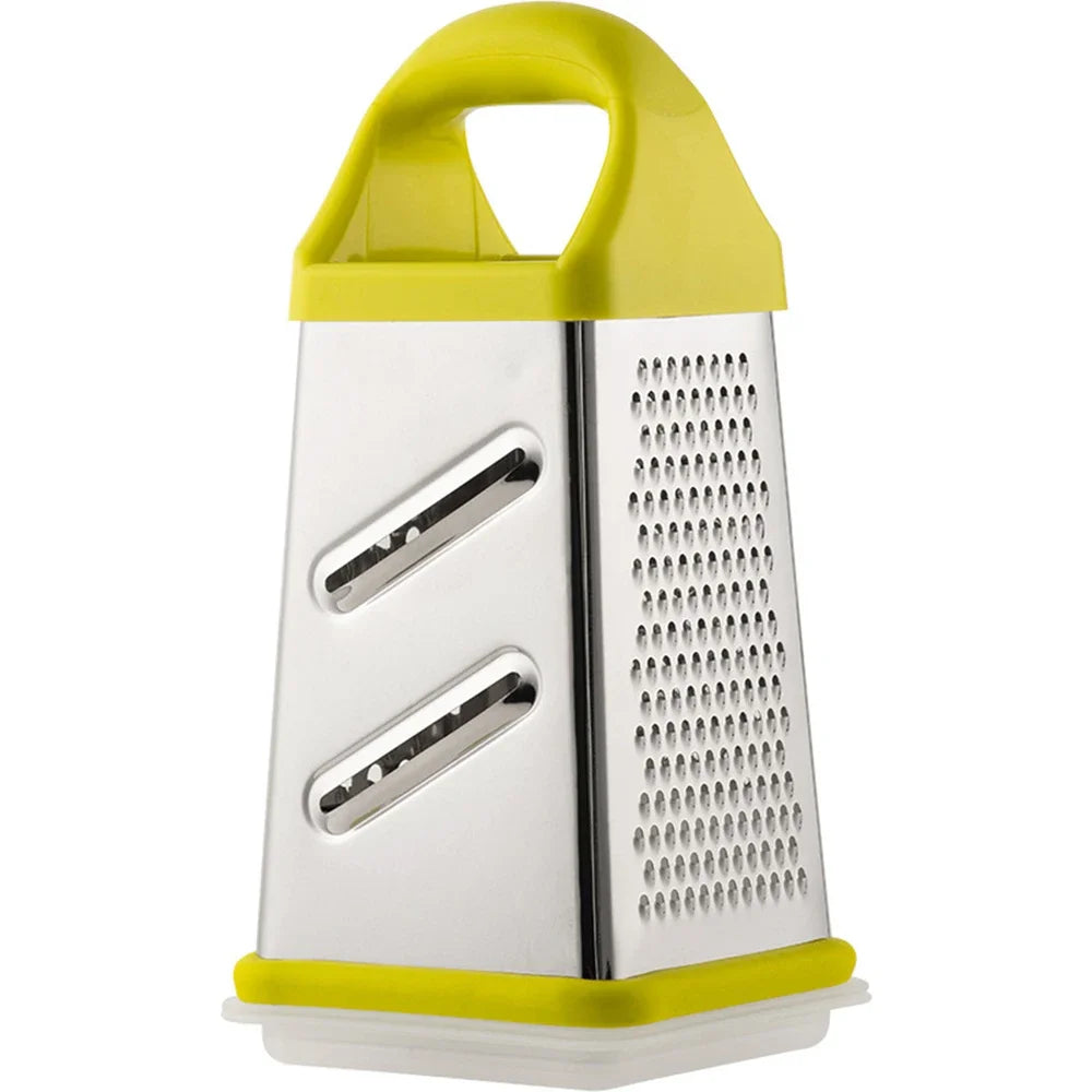 Multifunctional Vegetable Grater Chopper 4 Side Manual Stainless Steel Cheese Garlic Ginger Fruit Cutter Slicer Kitchen Gadgets
