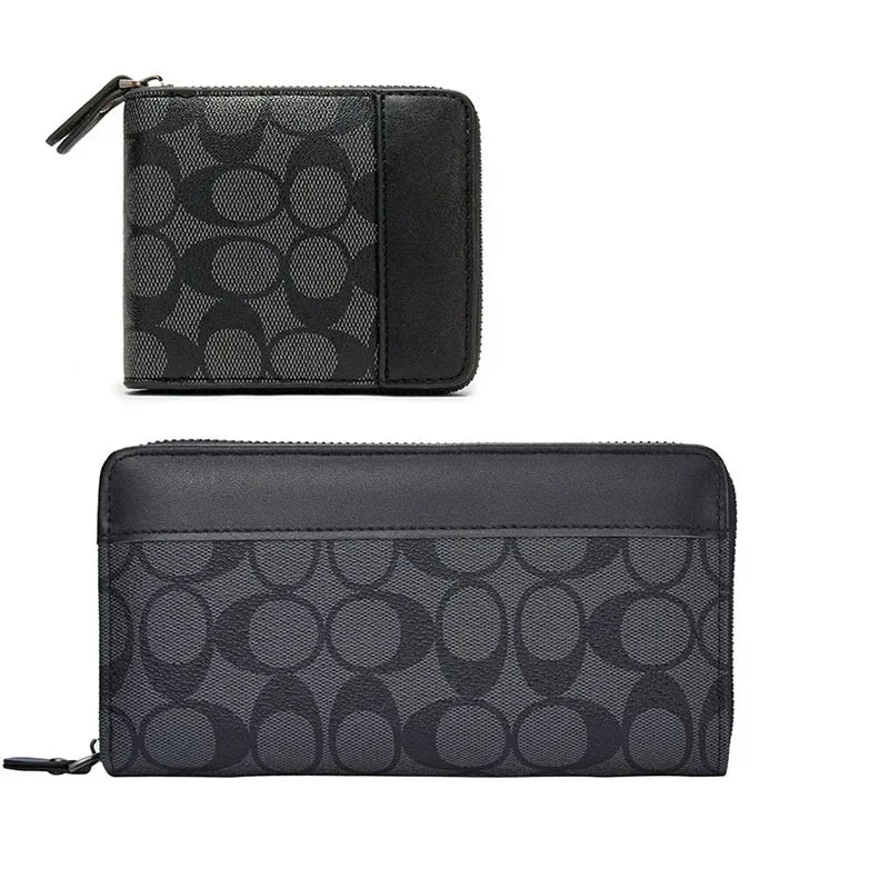 Leather Wallet Men RFID Blocking Bifold Front Pocket Wallet Minimalist Credit Card Holder Cash Money Clip