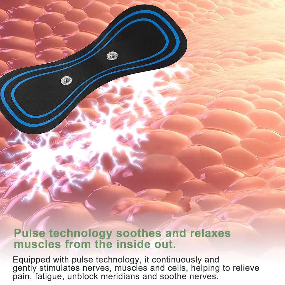 10/20Pcs EMS Muscle Stimulator Sticke Neck Massage Patch Replacement Trainer Hip Exerciser Slimming Tens Body Massager Gel Padsr