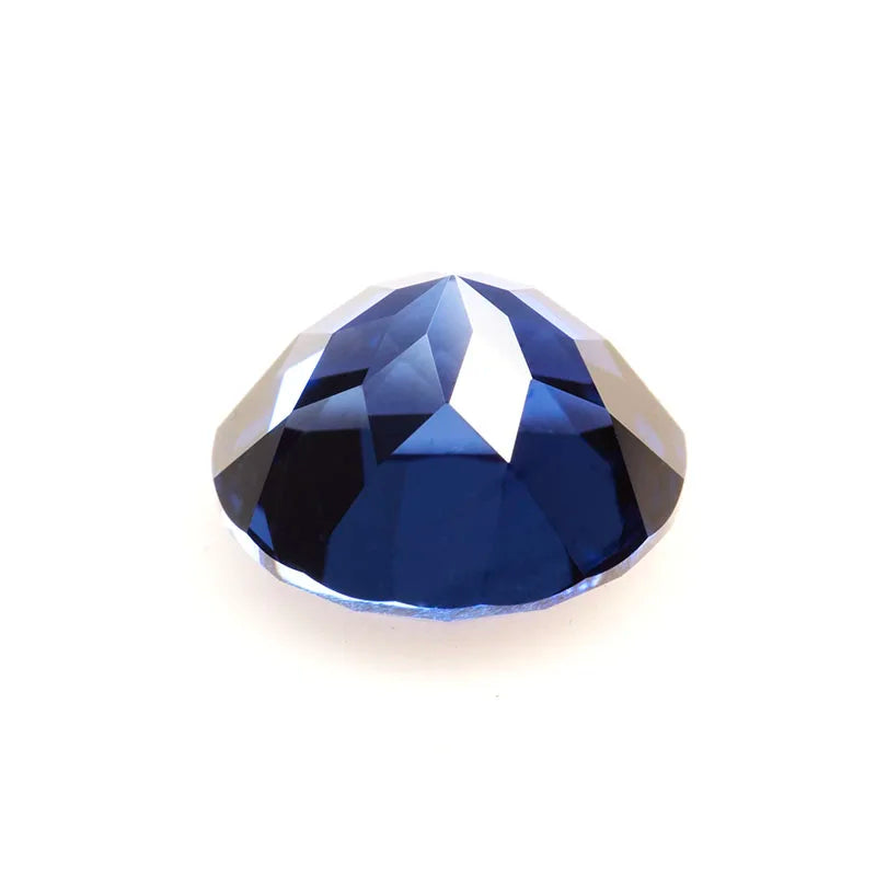 ABCLab Grown Sapphire Royal Blue Color Multiple Cuts Available Gems For Jewelry Setting&Custom Design Selectable Certificate