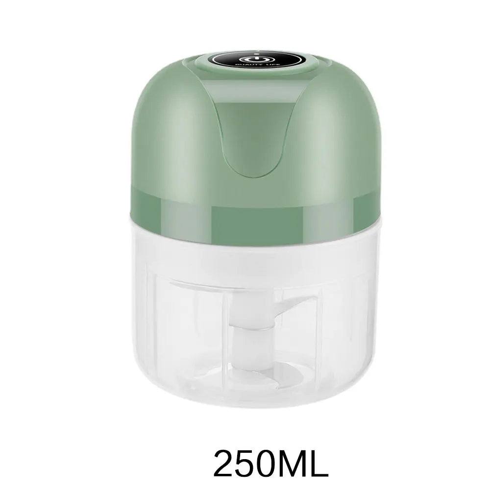 JJYY Electric Kitchen Food Chopper Mini Garlic Masher Crusher USB Portable Meat Grinder Vegetable Chopper for Kitchen Gadgets