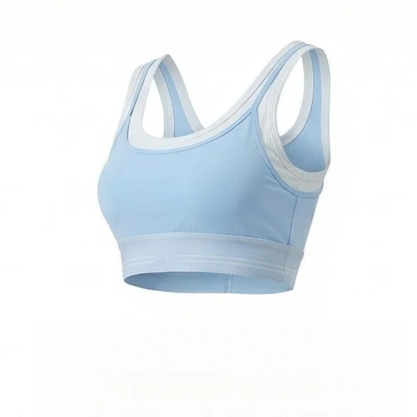 Women's Sports Bra High Support Yoga Workout Bra Wide Shoulder Straps Airbrush Better Together Bra Fitness Top Running Gym