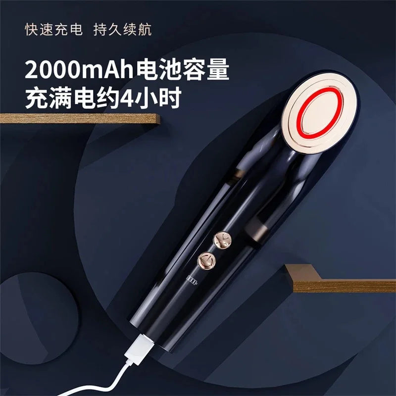 Home Use Facial Massager Anti Aging Microcurrent Device Red Light Therapy RF Skin Tightening Beauty Instrument For Face Lifting