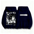 Autumn Winter Sweatshirt Chainsaw Man Reze Hooded Men Women Oversized Y2k Unisex Fleece Warm Pullovers Hip Hop Women Hoodie Top