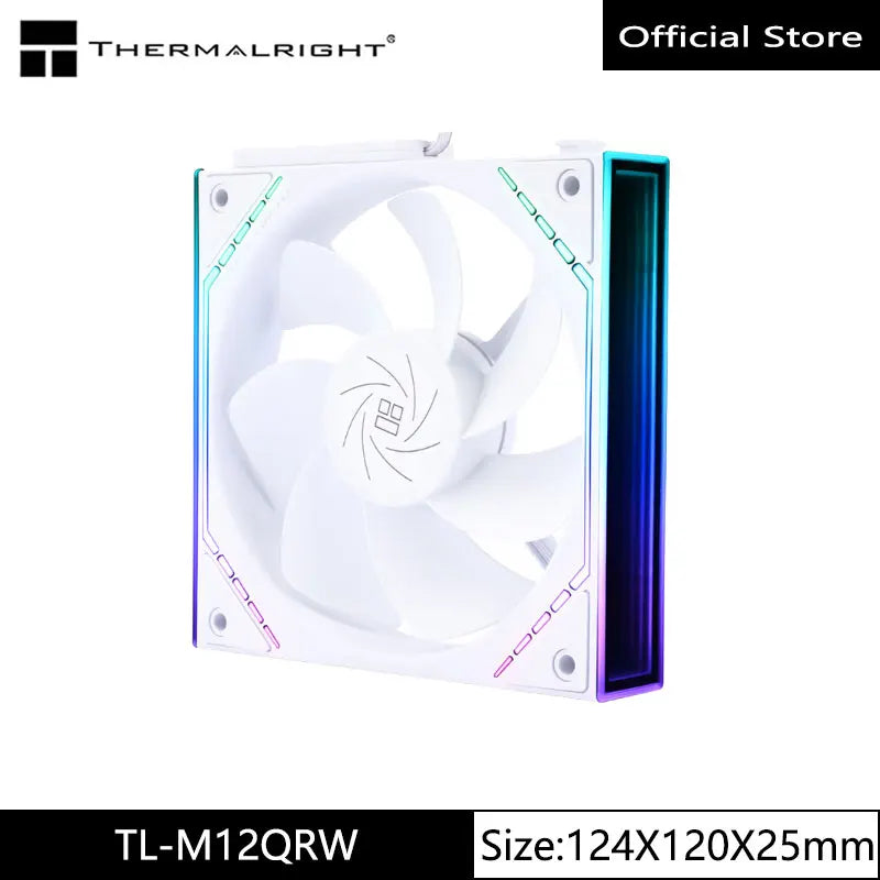 Thermalright TL-M12Q  Computer case cooling fan, wireless splicing/infinity frame/high performance fan