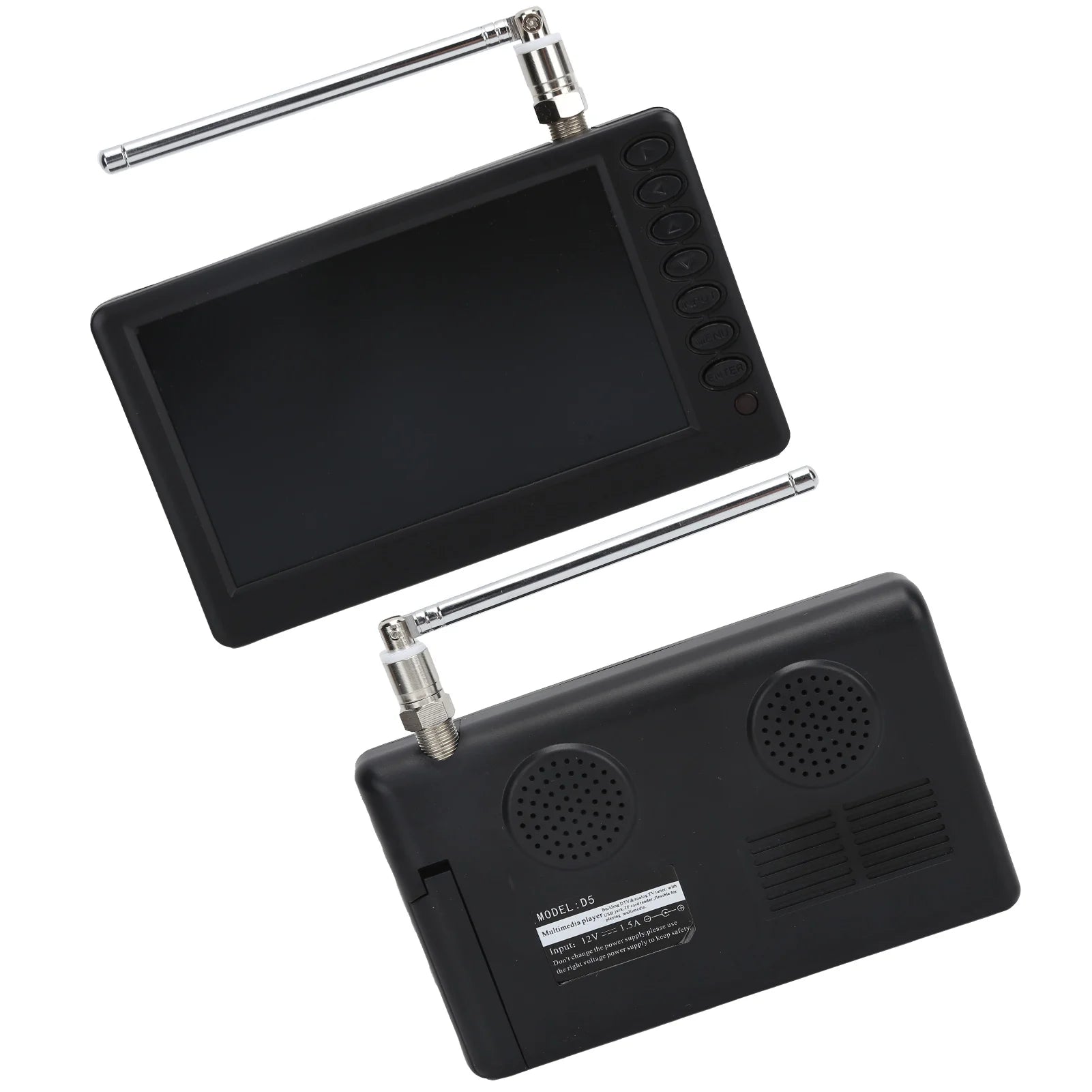 Digital Television LEADSTAR 5 Inch Digital Television ATSC TV Portable Digital TV for Car Camping Kitchen Portable Digital TV