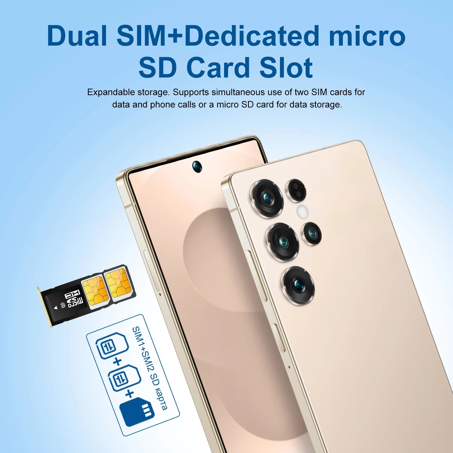 High Quality 2026 New S26 Ultra original intelligent 5G dual card dual standby system global version 8000mAh battery Arrival