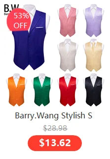 Barry.Wang Luxury Silk Mens Shirts Jacquard Floral Long Sleeve Formal Casual Breathable Male Blouses Wedding Business Prom Gift