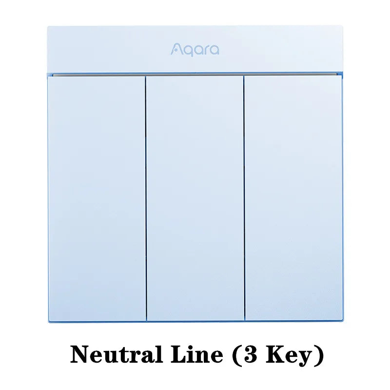 Aqara Smart Wall Switch H1M With Neutral Line Wireless Key Light Switch Zigbee Multiple Control Modes Smart Wall Light Switch