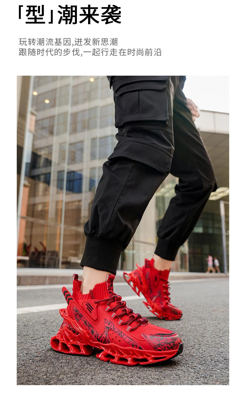 Casual Men's Sneakers Breathable Luxury Trainer Race Shoes Fashion Running Tenis for Men And Women
