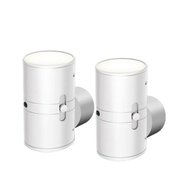 Warm White Light Control Sensor Wall Light 3-color Adjustable Plug-in Staircase Light Suitable for Bedrooms Bedside Desks