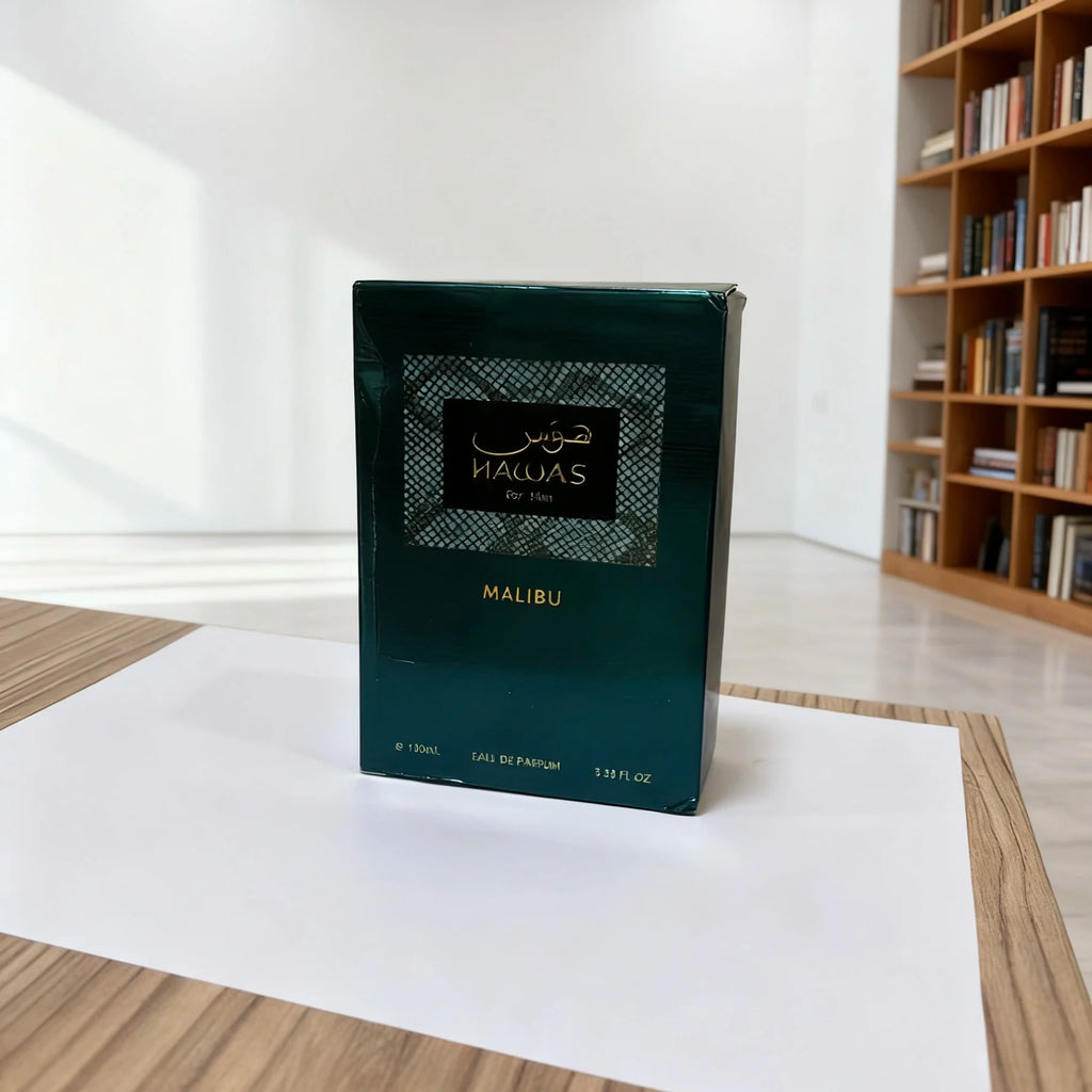 Hawas Malibu Men's EDP Spray 3.38 Oz Edp Spray Perfume Fragrance for Men