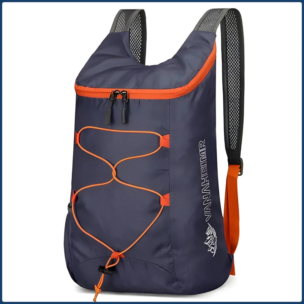 Multifunctional Outdoor Folding Backpack High Density Lightweight Waterproof Nylon Fabric Sports Bag for Camping Hiking Travel