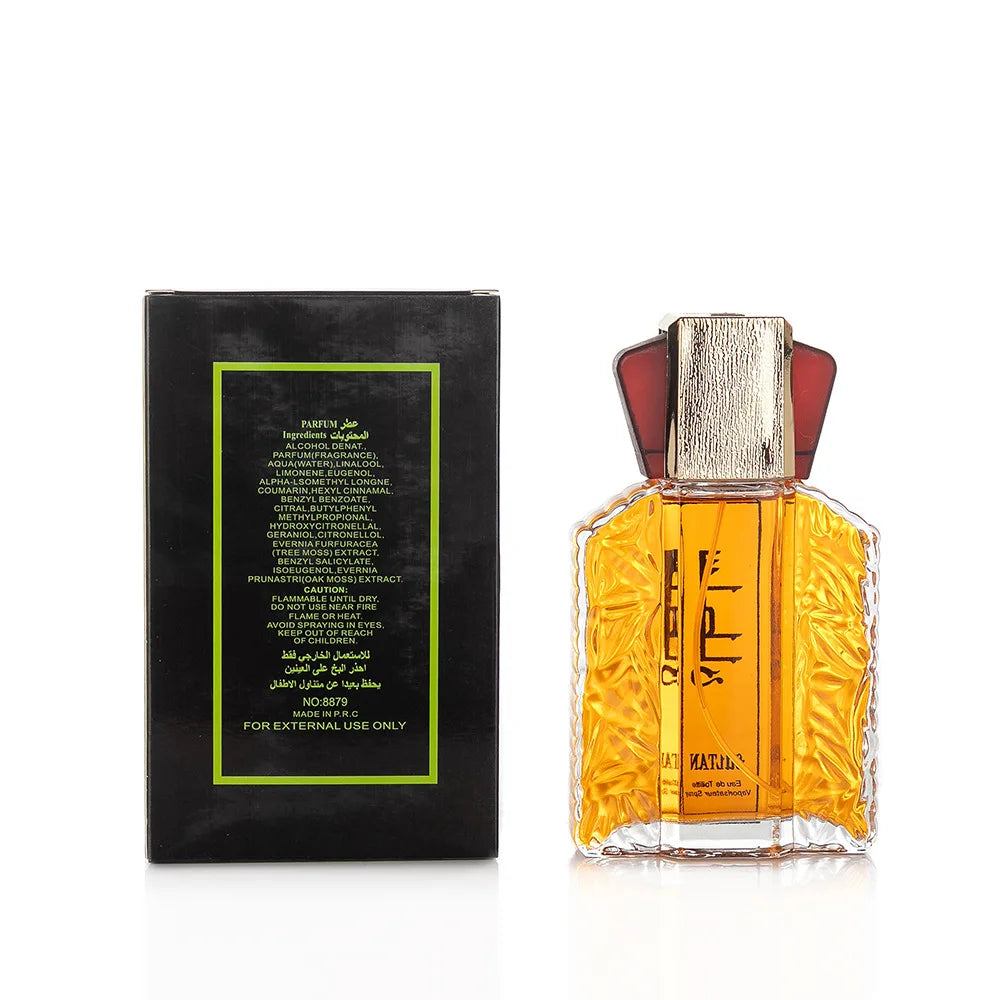 Arabic Style Perfume Men 100ML Dubai Muslim Lasting Cologne Unisex Eau De Parfum Charming Man Aroma Exotic Charm Parfums Homme