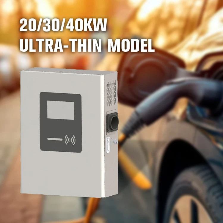 US Standard OCPP CCS1 40KW 380V EV Wall Mount DC Charging Station Stock Price Single Fast Charger Pile