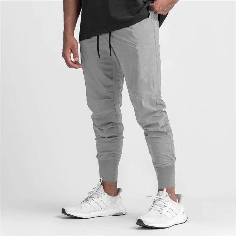 New Brand Summer Mens Gym Joggers Pants Streetwear Sweatpant Sporting Trousers Fitness Bodybuilding Sweat Pants