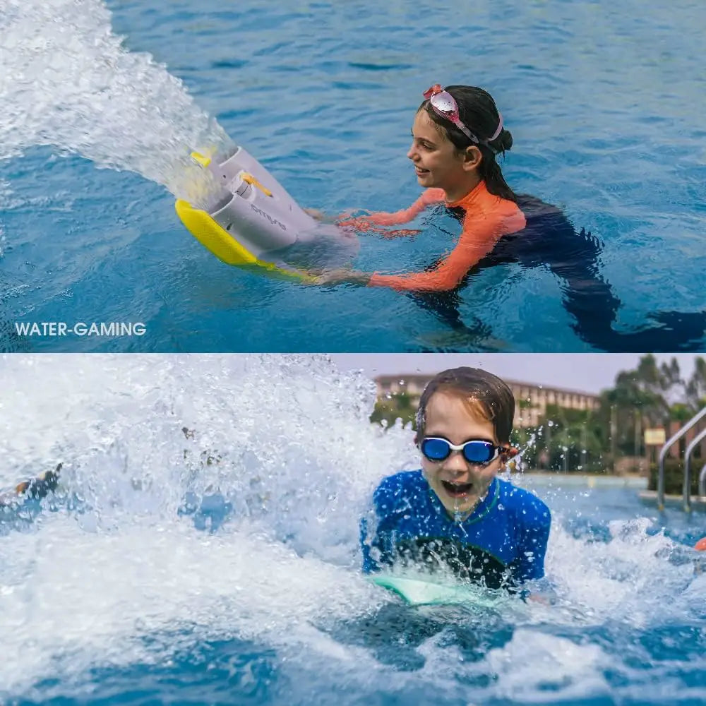 CAMORO 92.5Wh Swimming Kickboard 60 Mins Electric Swim Training Kickboard 3 Gear Water Sport Swimming Pool Board For Adults Kids