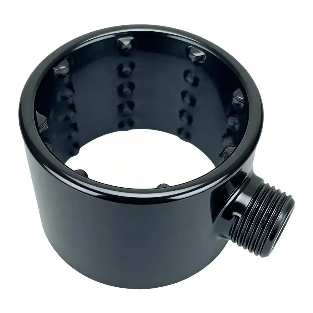 Shower Head Powerful Supercharging Hydromassage 360-Degree Ring Water Spray Spiral Nozzle All-round Cleaning Shower Head