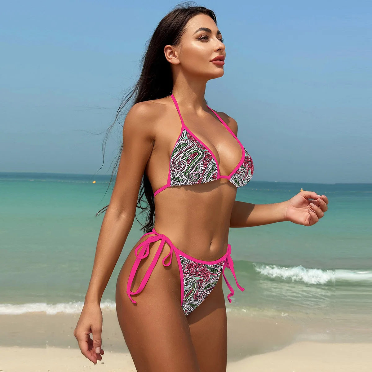 NEW Swimming Suit for Women Female Swimsuit Backless Sexy Bikini Wholesale Bathing Suit Women