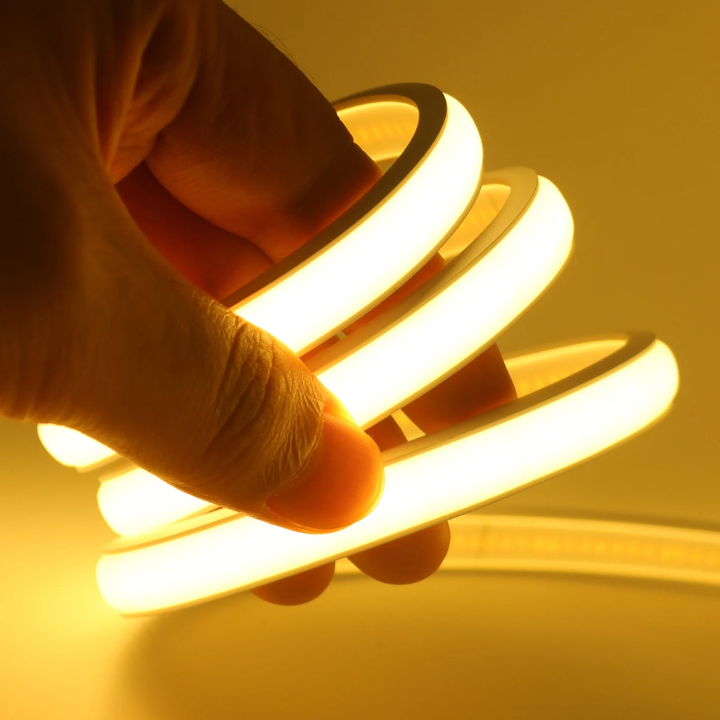 1200mAh 2400mAh 7200mAh COB Solar LED Strip Neon Light Sign DC 24V Flexible Waterproof IP68 IP67 Adhesive Tape Diode Lamp Linear