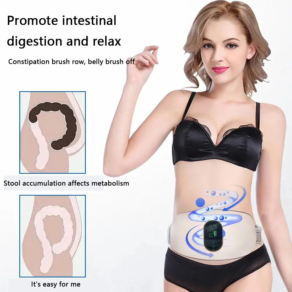 Electric Slimming Machine Weight Loss Lazy Big Belly Body Thin Fat Burning Abdominal Massage Body Shaping Massager