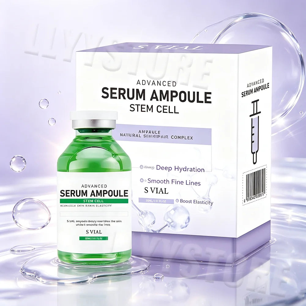 Collagen Ampoule Serum Intensive Nourishment Skin Elasticity Lightweight Absorbable Age‑Defying Smooth Fine Lines Facial Essence