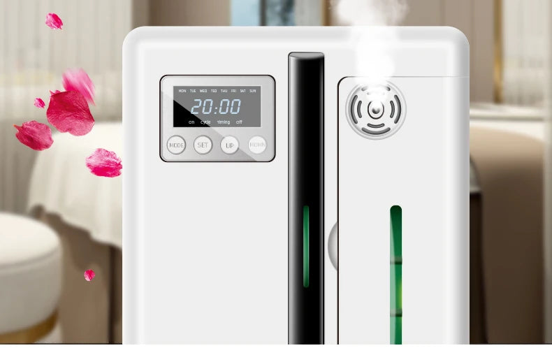 300m³ Aromatherapy Dispenser Hotel Commercial Dispenser Mall Automatic Aroma Essential Oil Diffuser Home Fragrance Air Purifier
