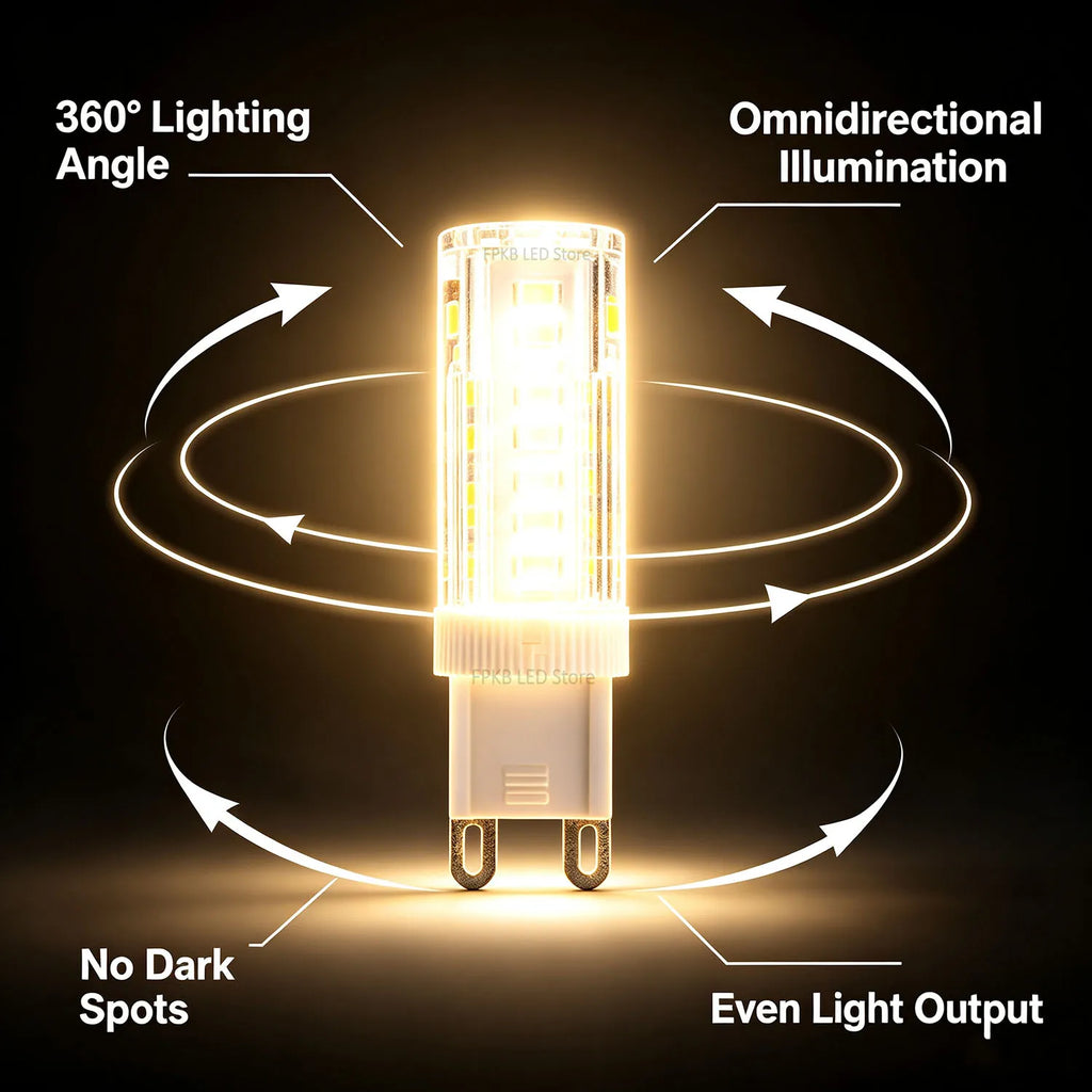 G9 LED Lamp 7W 9W 12W 15W 18W AC 220V Led Bulb SMD 2835 G9 Light Replace 30/40W Halogen Lamp Light for Home Useful Corn Light