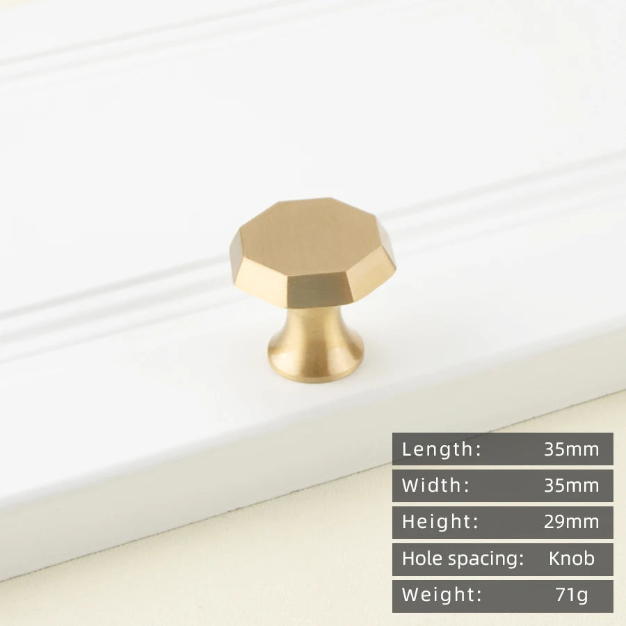KEDLO French modern light luxury solid brass gold stripe long handle kitchen cabinet Pull handle drawer T handle