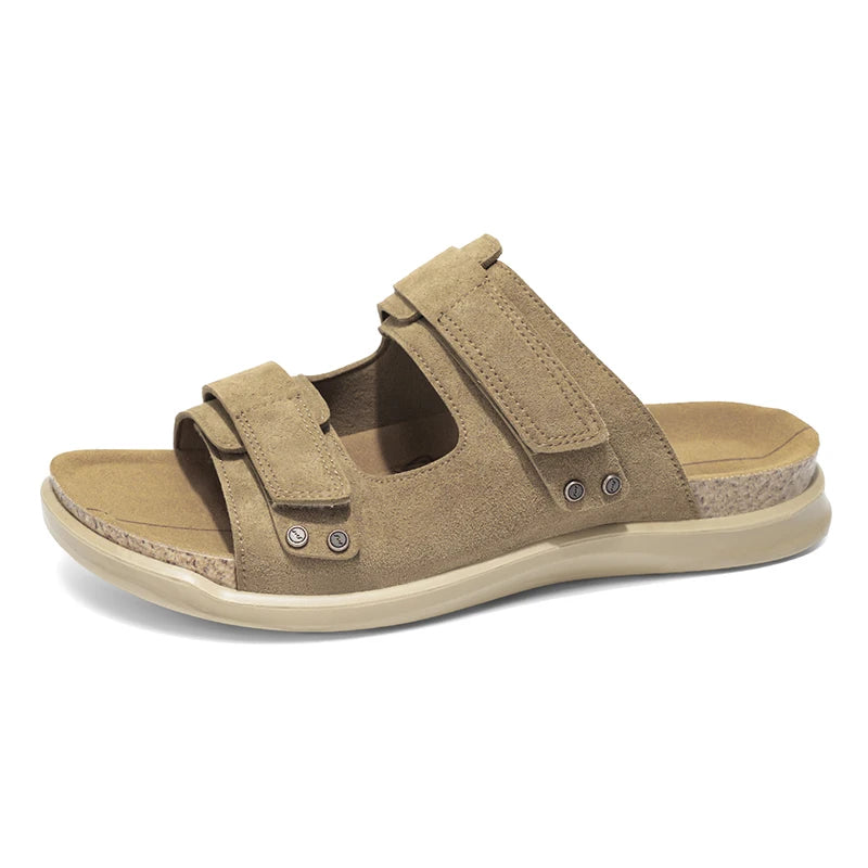 Sandals Breathable Soft Flat Shoes Men Slippers Breathable Casual Shoes for Men Beach Sandals Summer Fashion Shoes Luxury
