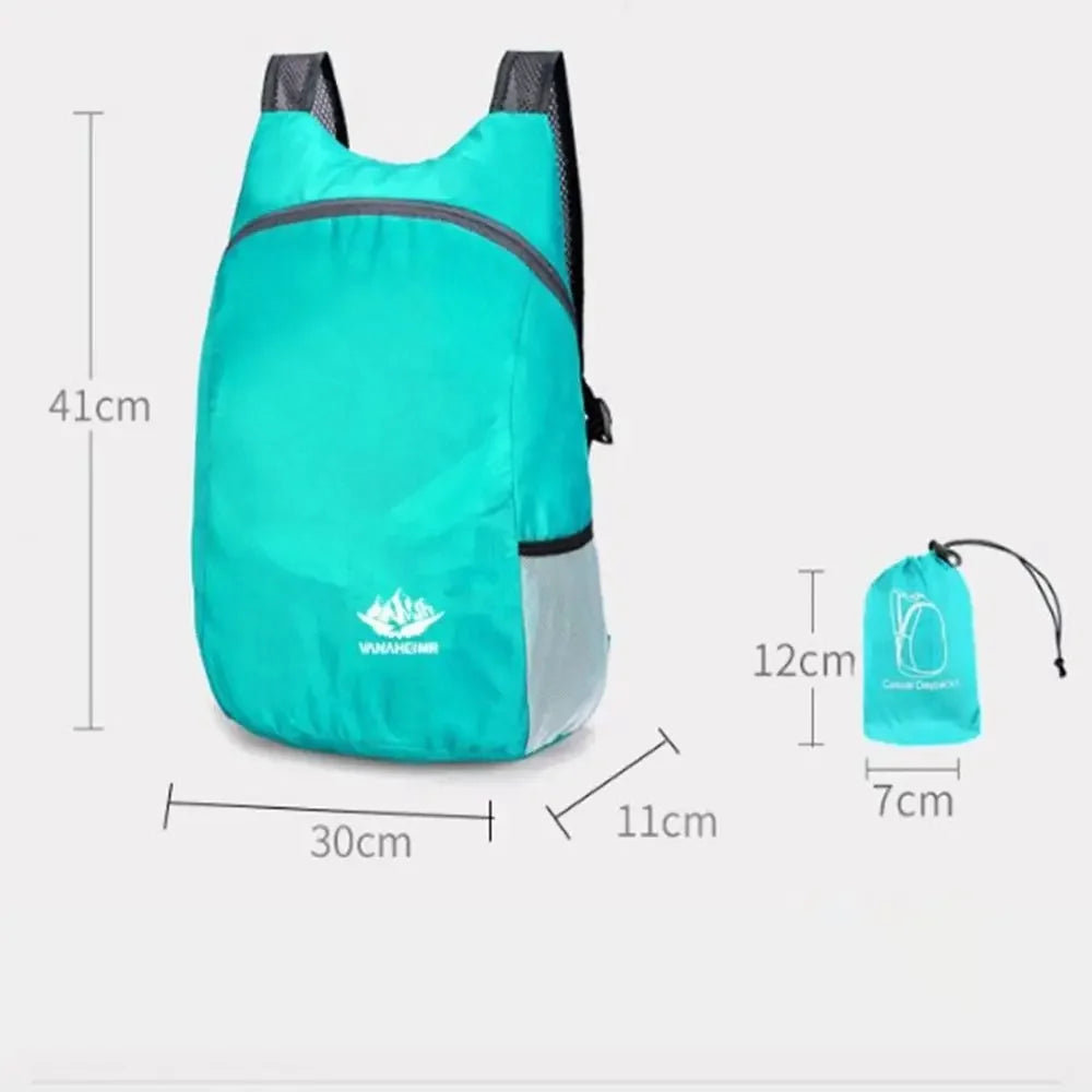 Outdoor Ultralight Nano Waterproof Folding Handy Bag Lightweight Packable Backpack Travel Daypack Men Women Daypacks