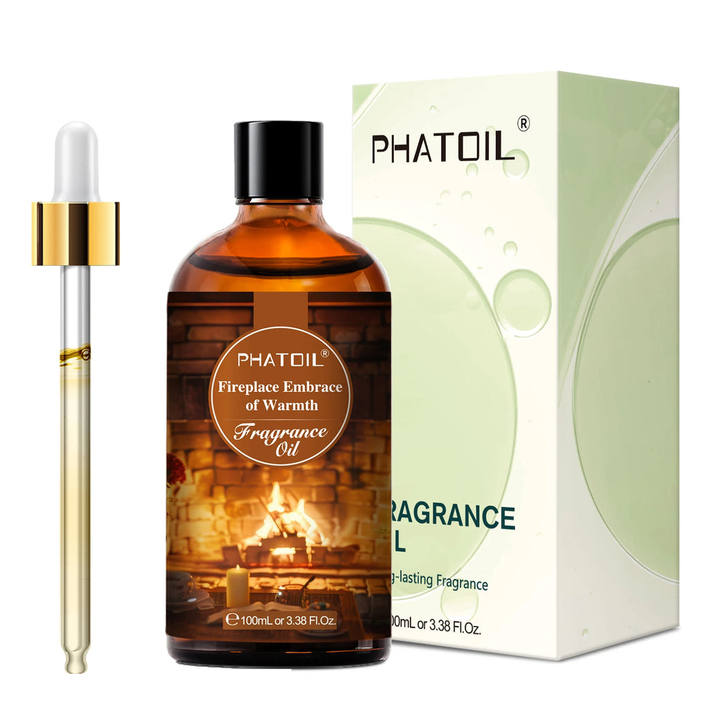 PHATOIL 100ml Oud Warmth Fragrance Oil For Diffuser Aromatherapy Warm Santal Vanilla Amber Black Orchid Aroma Fragrance Oils