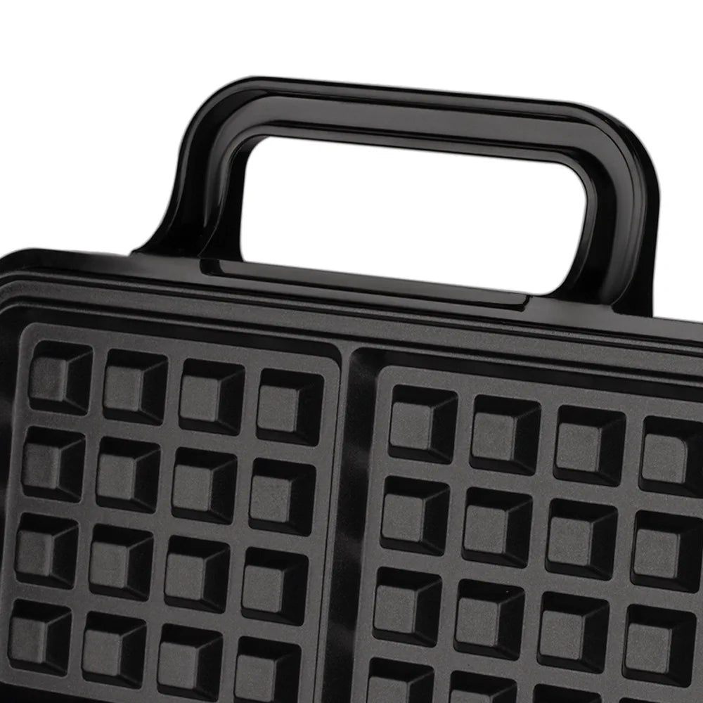 1500W Sandwich Maker Electric Waffle Makers 4 Pan Double Heating Non-Stick Egg Cake Oven Waffle Cake Machine for Kid's Snacks