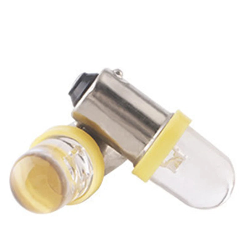10pcs BA9S T4W LED Car light bulb T2W T3W Auto interior Lamp Round LEDs marker light emitting diode 12913 12910 12929