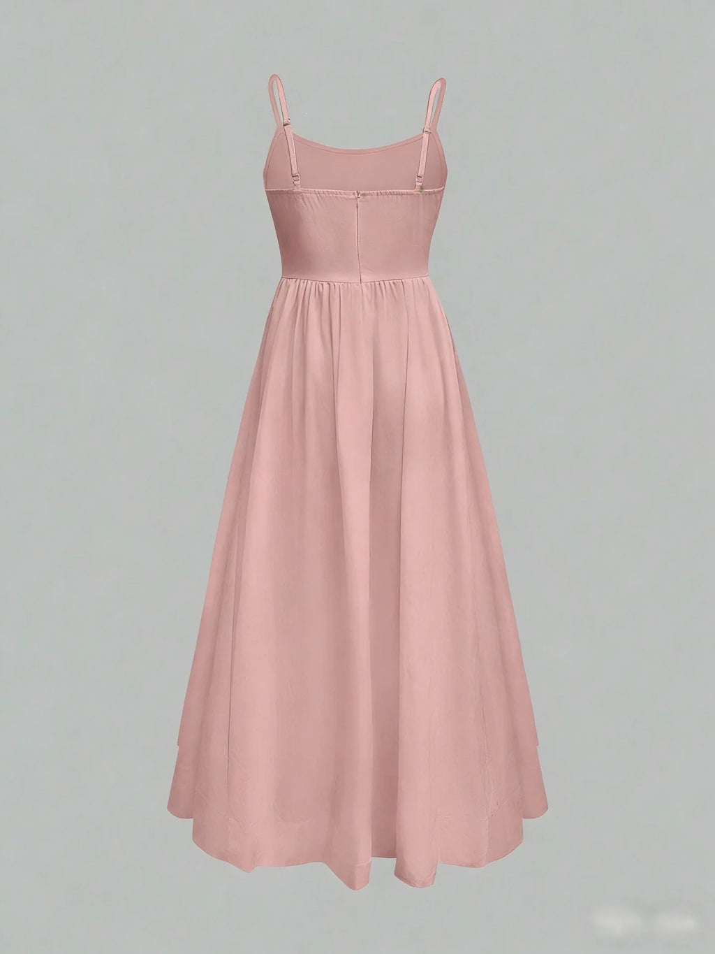 2026 Summer Fashion Casual Temperament Tube Top Solid Color Suspender Dress Women's Clothing