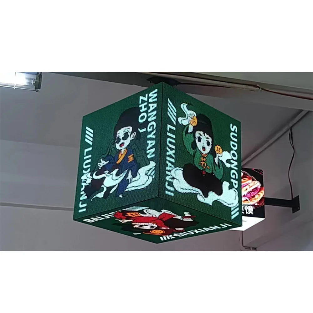 P2.5 P3 P4 P3.91  Led Cube Display Screen Magic Cubes Video Advertising Indoor Outdoor