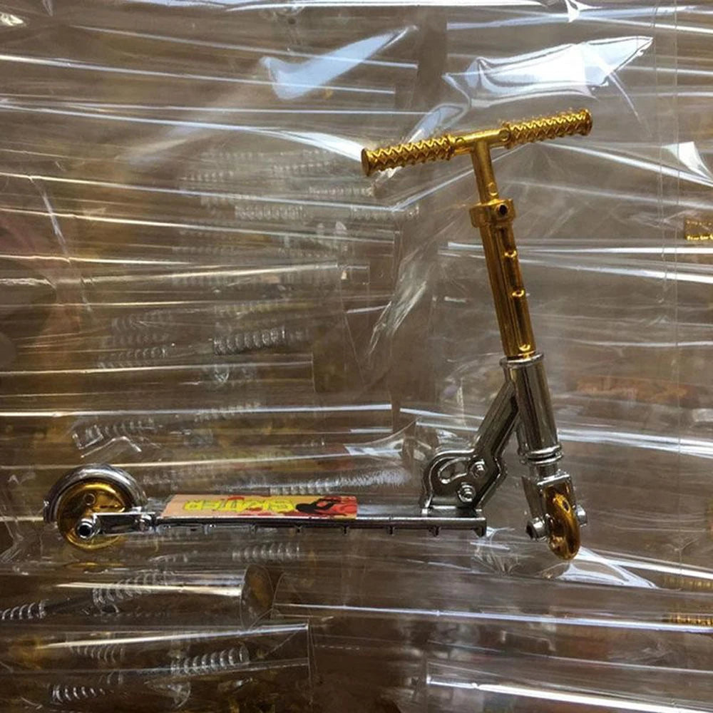 Mini Scooter Two Wheel Scooter Children's Educational Toys Finger Scooter Bike Fingerboard Skateboard