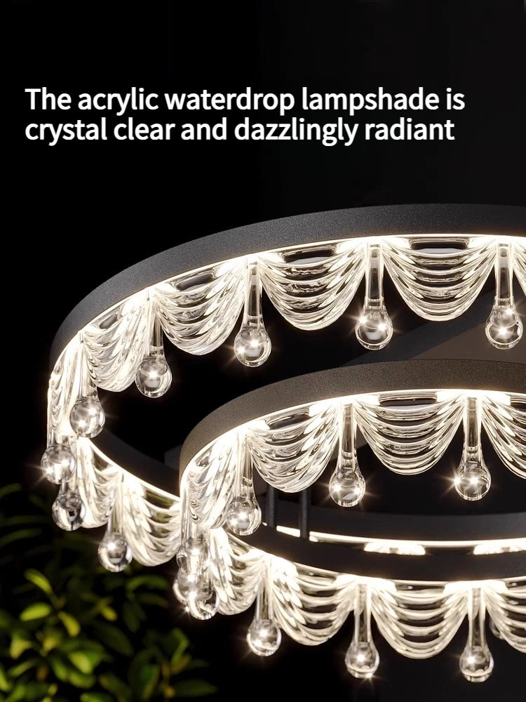 Ceiling Light LED Simple Modern Atmospheric Light Luxury Full Spectrum Eye Protection Room Lamp Use Suitable for Home Decoration